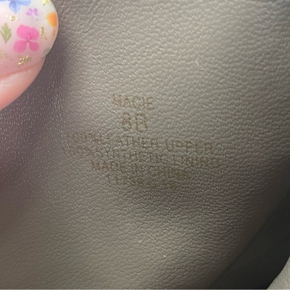 Ralph Lauren Women’s Macie Gray Suede Leather Bootie Boots 8B Buckle Strap Heel - Picture 8 of 10